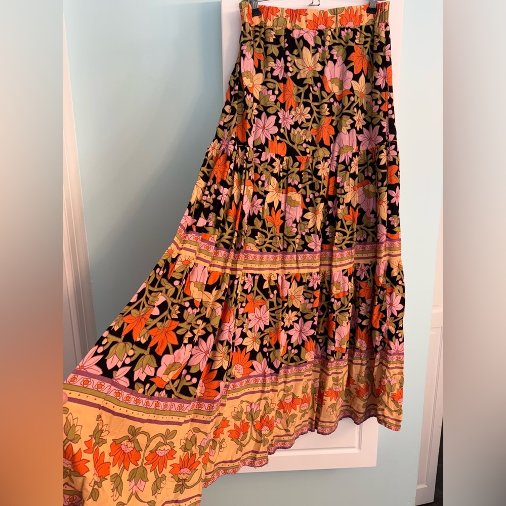 Floral Maxi Skirt